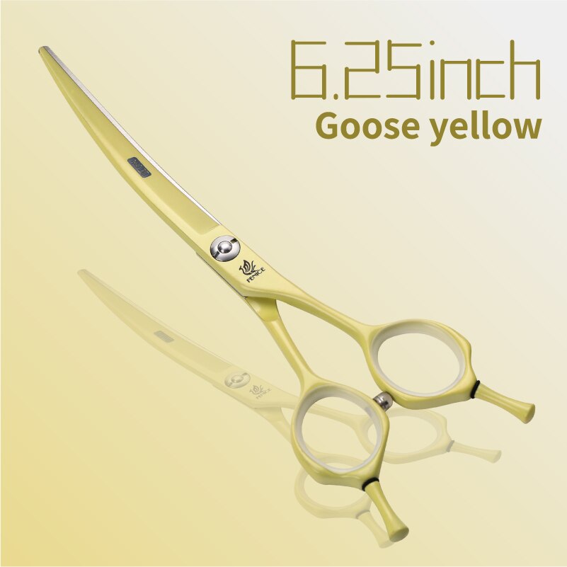 Professional Curved Pet Grooming Scissors