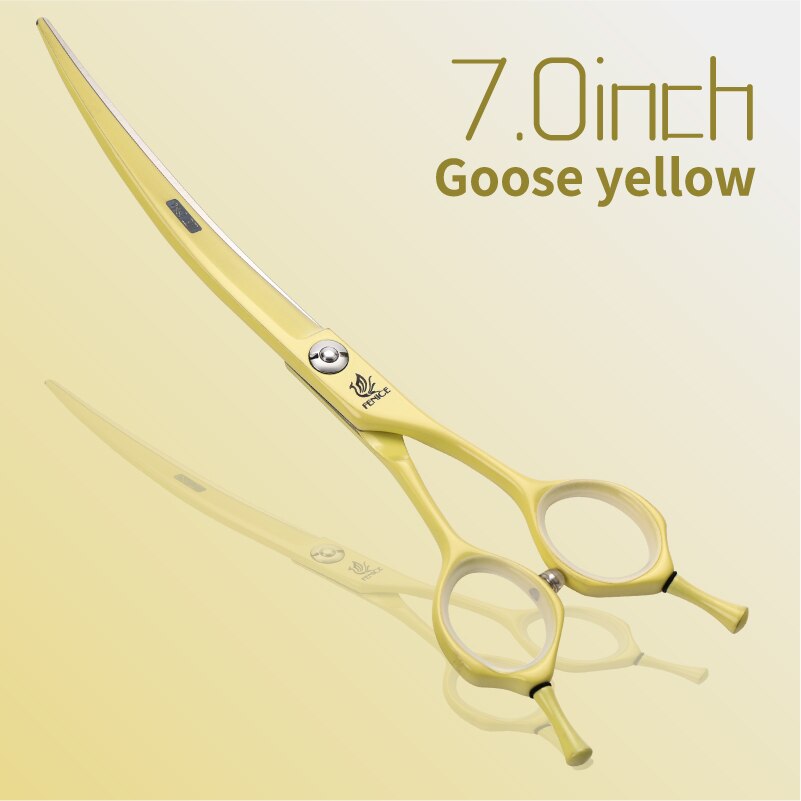 Professional Curved Pet Grooming Scissors