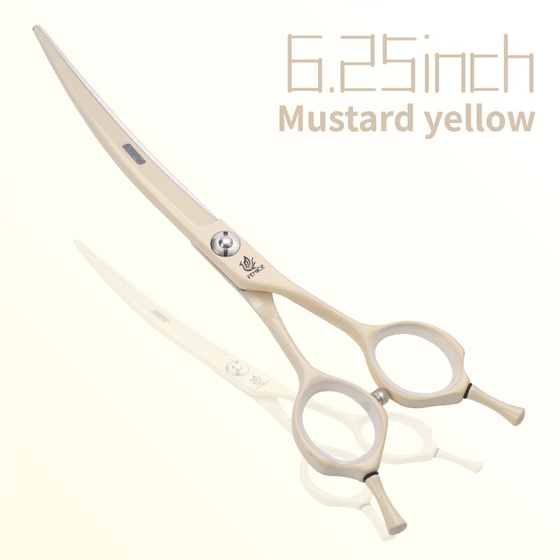 Professional Curved Pet Grooming Scissors