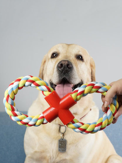 RESISTANT ROPE FOR PET DOG TOYS