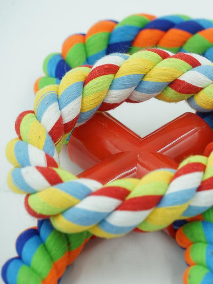 RESISTANT ROPE FOR PET DOG TOYS