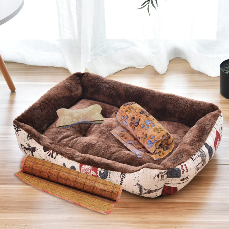 🔥BIG SALE - 55% OFF 🔥🔥Comfy Calming Dog/Cat Bed