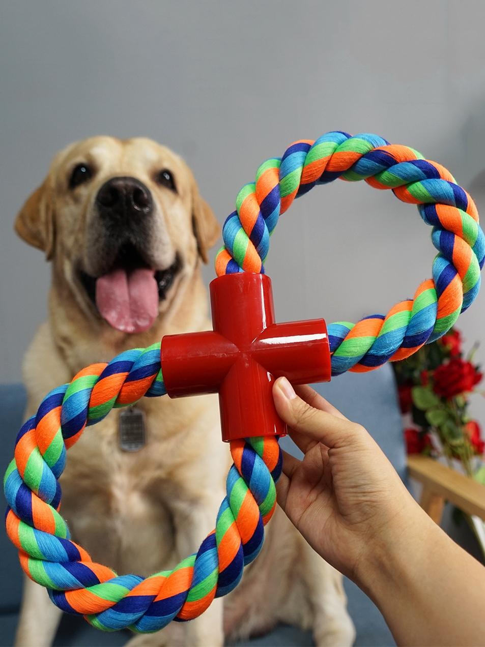 RESISTANT ROPE FOR PET DOG TOYS